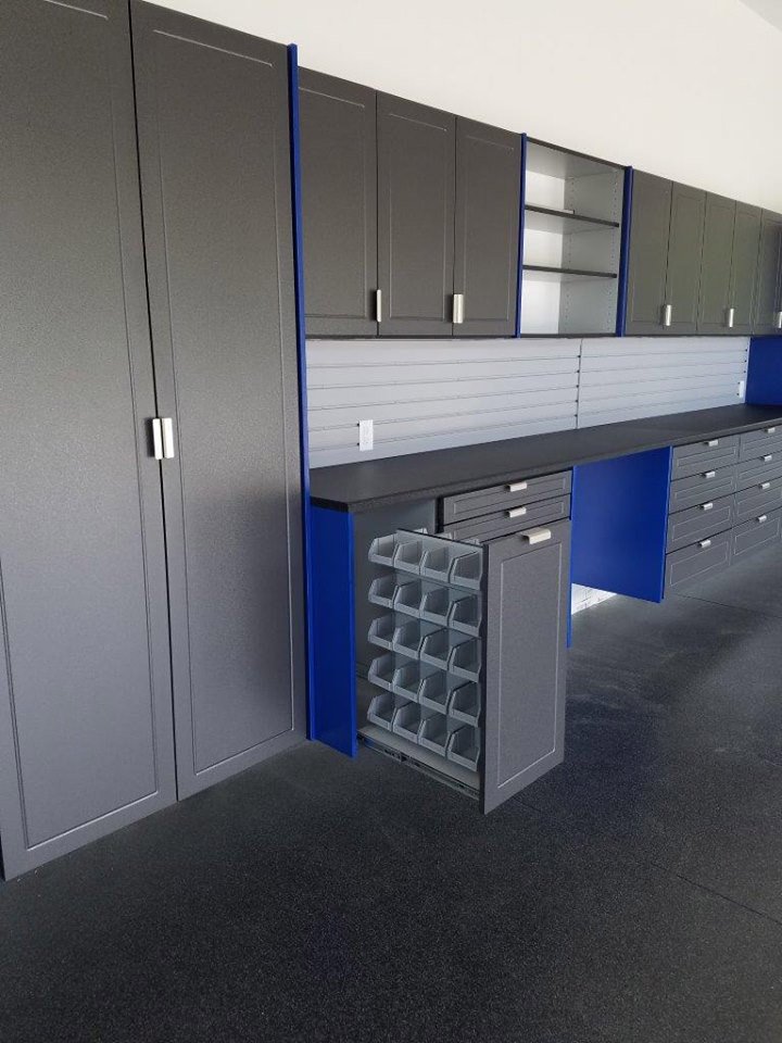 Pewter Garage Cabinets West Palm Beach FL